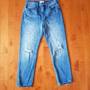 Madewell Perfect Vintage Distressed Jeans
